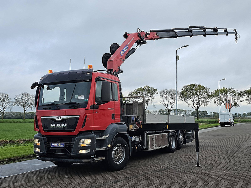 MAN 26.320 TGS 6X2-4 HMF 2820 K6 - Valníkový/ Plošinový nákladný automobil, Auto s hydraulickou rukou: obrázok 2 MAN 26.320 TGS 6X2-4 HMF 2820 K6 - Valníkový/ Plošinový nákladný automobil, Auto s hydraulickou rukou: obrázok 2