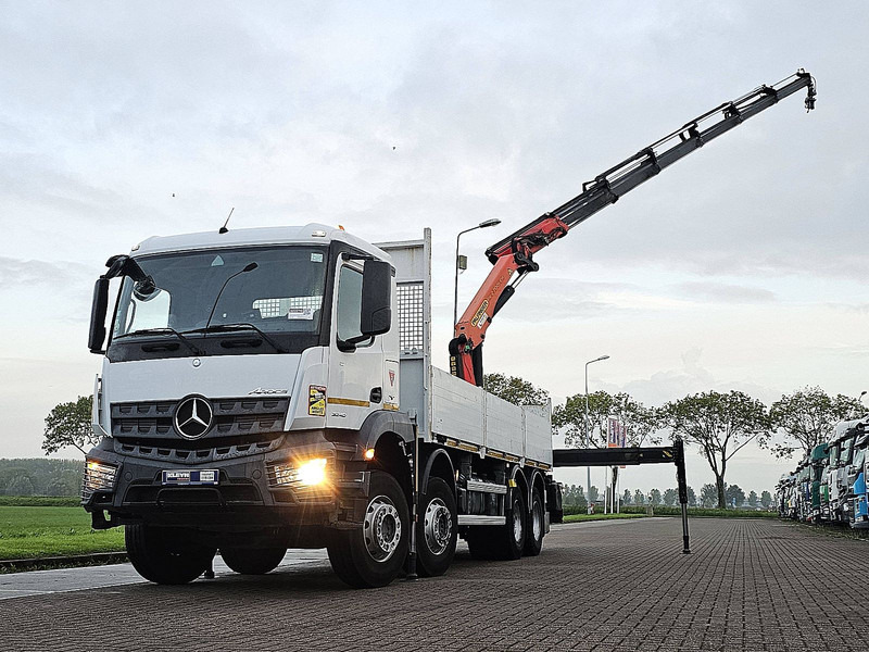 Mercedes-Benz AROCS 3240 Palfinger PK 27001-E - Valníkový/ Plošinový nákladný automobil, Auto s hydraulickou rukou: obrázok 1 Mercedes-Benz AROCS 3240 Palfinger PK 27001-E - Valníkový/ Plošinový nákladný automobil, Auto s hydraulickou rukou: obrázok 1