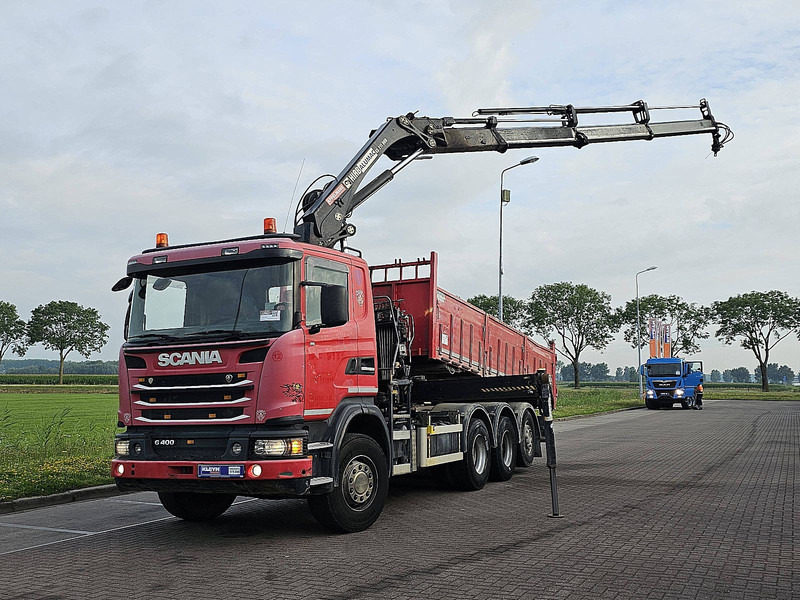 Scania G400 8X4*4 HIAB 211EP-3 - Sklápač, Auto s hydraulickou rukou: obrázok 2 Scania G400 8X4*4 HIAB 211EP-3 - Sklápač, Auto s hydraulickou rukou: obrázok 2