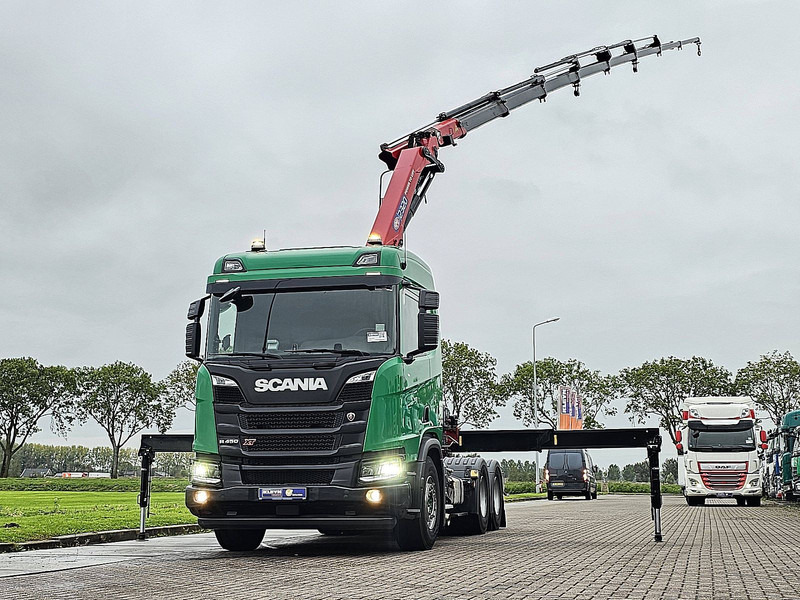 Scania R450 6X4 HMF 2320 K6 - Ťahač: obrázok 1 Scania R450 6X4 HMF 2320 K6 - Ťahač: obrázok 1