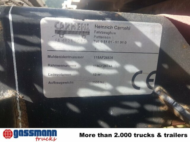 3-S-Kippbrücke, Alu Pendelbordwände und abklappbar, 13 cbm - Sklápacia nadstavba: obrázok 3 3-S-Kippbrücke, Alu Pendelbordwände und abklappbar, 13 cbm - Sklápacia nadstavba: obrázok 3