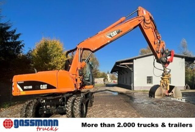 CAT M318D Mobilbagger - Kolesové rýpadlo: obrázok 4 CAT M318D Mobilbagger - Kolesové rýpadlo: obrázok 4