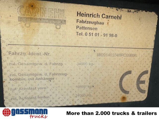 Carnehl CHKS/HH, Liftachse, Stahlmulde ca. 24m³ - Náves sklápěcí: obrázok 3 Carnehl CHKS/HH, Liftachse, Stahlmulde ca. 24m³ - Náves sklápěcí: obrázok 3