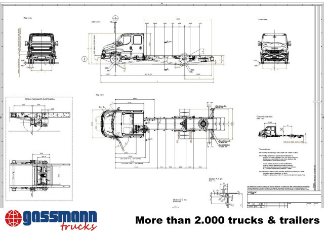 Iveco Daily 72C18H/P DK 4x2, Nebenantrieb - Podvozek s kabinou: obrázok 5 Iveco Daily 72C18H/P DK 4x2, Nebenantrieb - Podvozek s kabinou: obrázok 5