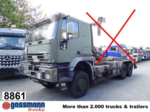 Iveco EuroTrakker 260E44W 6X6, Retarder, ADR - Podvozek s kabinou: obrázok 1 Iveco EuroTrakker 260E44W 6X6, Retarder, ADR - Podvozek s kabinou: obrázok 1