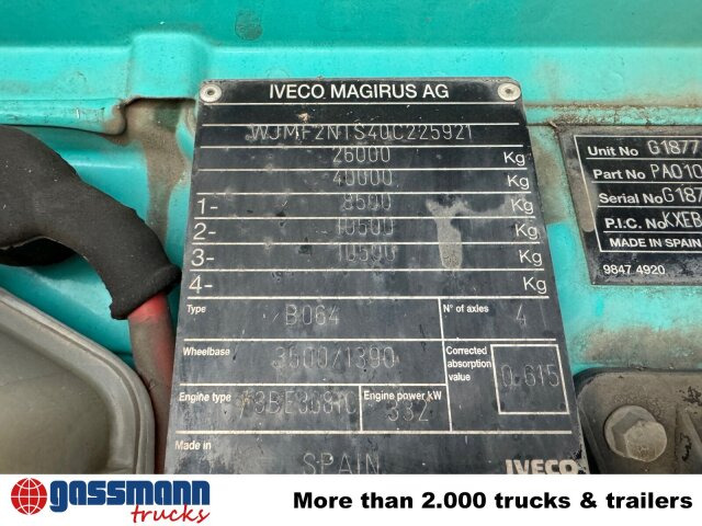 Iveco Trakker AD260T45W 6x6 - Podvozek s kabinou: obrázok 5 Iveco Trakker AD260T45W 6x6 - Podvozek s kabinou: obrázok 5