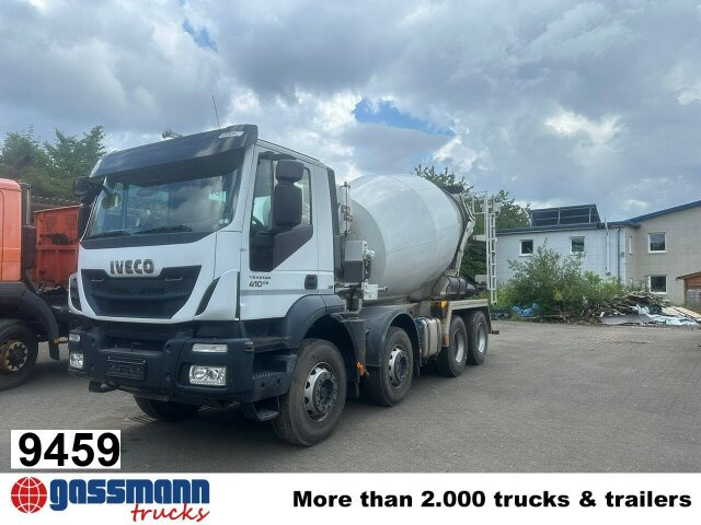 Iveco Trakker AD340T41B 8x4, Betonmischer Stetter ca. - Domiešavač: obrázok 1 Iveco Trakker AD340T41B 8x4, Betonmischer Stetter ca. - Domiešavač: obrázok 1
