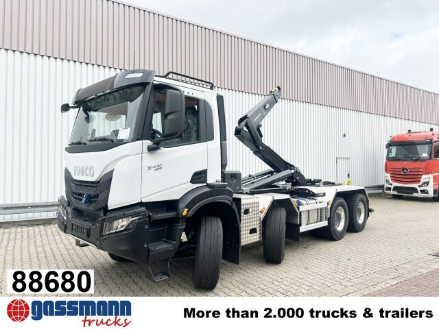 Iveco X-Way AD360X48Z 8x4, Motorabtrieb, Navi, - Hákový nosič kontajnerov: obrázok 1 Iveco X-Way AD360X48Z 8x4, Motorabtrieb, Navi, - Hákový nosič kontajnerov: obrázok 1