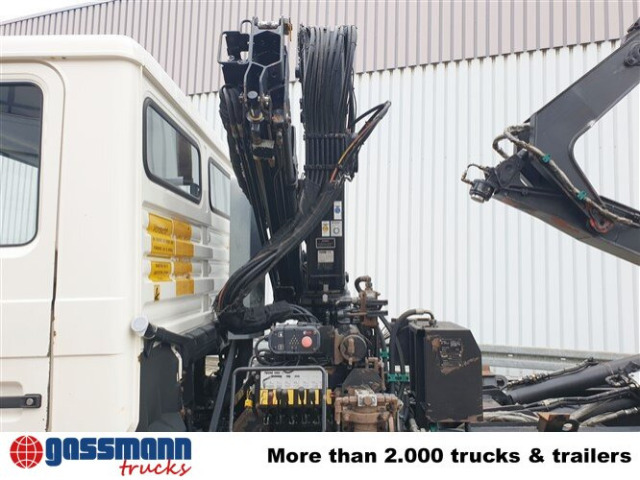 MAN 14.152 F 4x2 BB mit Kran Hiab 060-2 - Hákový nosič kontajnerov, Auto s hydraulickou rukou: obrázok 4 MAN 14.152 F 4x2 BB mit Kran Hiab 060-2 - Hákový nosič kontajnerov, Auto s hydraulickou rukou: obrázok 4