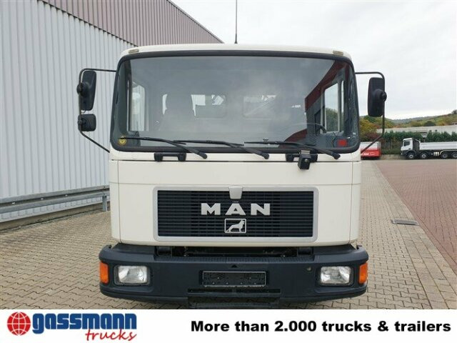 MAN 14.152 F 4x2 BB mit Kran Hiab 060-2 - Hákový nosič kontajnerov, Auto s hydraulickou rukou: obrázok 3 MAN 14.152 F 4x2 BB mit Kran Hiab 060-2 - Hákový nosič kontajnerov, Auto s hydraulickou rukou: obrázok 3