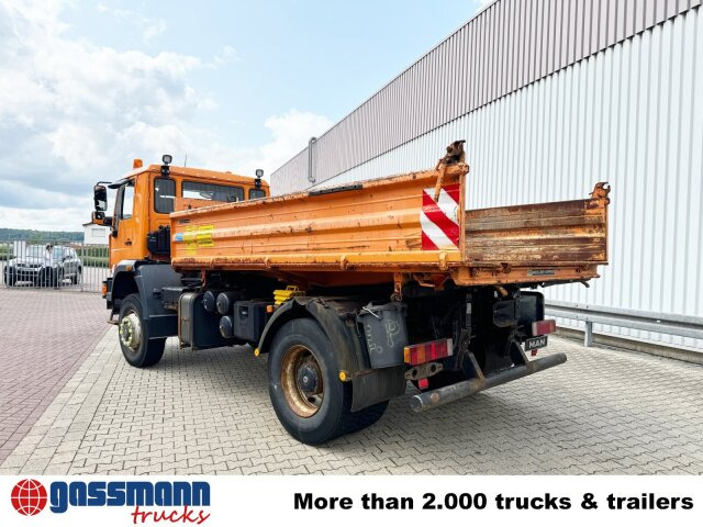 MAN LE 18.280 4X4 BB, Winterdienstausstattung, - Sklápač, Auto s hydraulickou rukou: obrázok 2 MAN LE 18.280 4X4 BB, Winterdienstausstattung, - Sklápač, Auto s hydraulickou rukou: obrázok 2