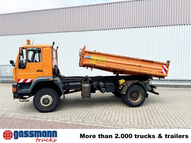 MAN LE 18.280 4X4 BB, Winterdienstausstattung, - Sklápač, Auto s hydraulickou rukou: obrázok 3 MAN LE 18.280 4X4 BB, Winterdienstausstattung, - Sklápač, Auto s hydraulickou rukou: obrázok 3
