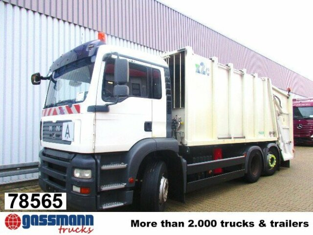 MAN TGA 26.310 BL 6x2, Haller M21-x2c, 21m³ - Auto na odvoz odpadu: obrázok 1 MAN TGA 26.310 BL 6x2, Haller M21-x2c, 21m³ - Auto na odvoz odpadu: obrázok 1