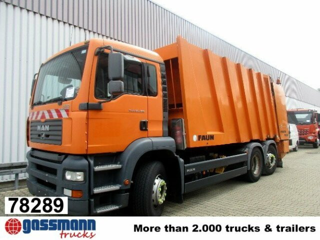 MAN TGA 26.350/400 6x2-2BL FAUN POWER PRESS 524, - Auto na odvoz odpadu: obrázok 1 MAN TGA 26.350/400 6x2-2BL FAUN POWER PRESS 524, - Auto na odvoz odpadu: obrázok 1