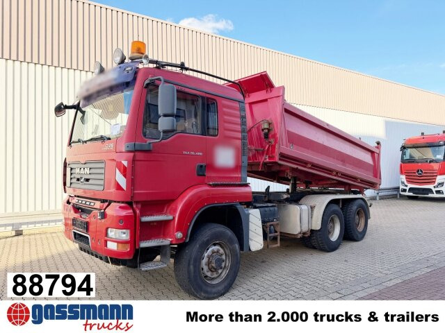 MAN TGA 26.480 6X6H BL, HydroDrive, Intarder, - Sklápač: obrázok 1 MAN TGA 26.480 6X6H BL, HydroDrive, Intarder, - Sklápač: obrázok 1