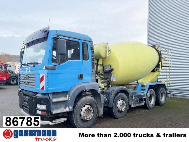 MAN TGA 35.410 8x4 BB, Betonmischer Karrena 10m³ - Domiešavač: obrázok 1 MAN TGA 35.410 8x4 BB, Betonmischer Karrena 10m³ - Domiešavač: obrázok 1