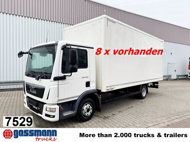 MAN TGL 8.150/180 4x2 BL, Möbelkoffer mit Rolltor - Skříňový nákladní auto: obrázok 1 MAN TGL 8.150/180 4x2 BL, Möbelkoffer mit Rolltor - Skříňový nákladní auto: obrázok 1