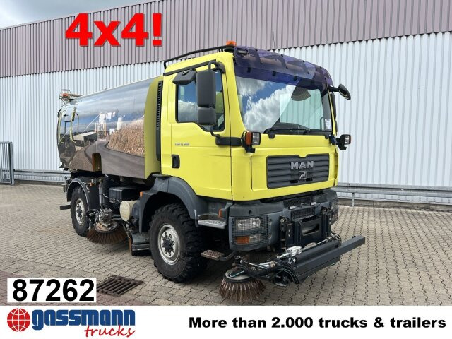 MAN TGM 13.280 4X4 BL, Kehhrmaschine Nothelfer Kobit - Zametacie vozidlo: obrázok 1 MAN TGM 13.280 4X4 BL, Kehhrmaschine Nothelfer Kobit - Zametacie vozidlo: obrázok 1