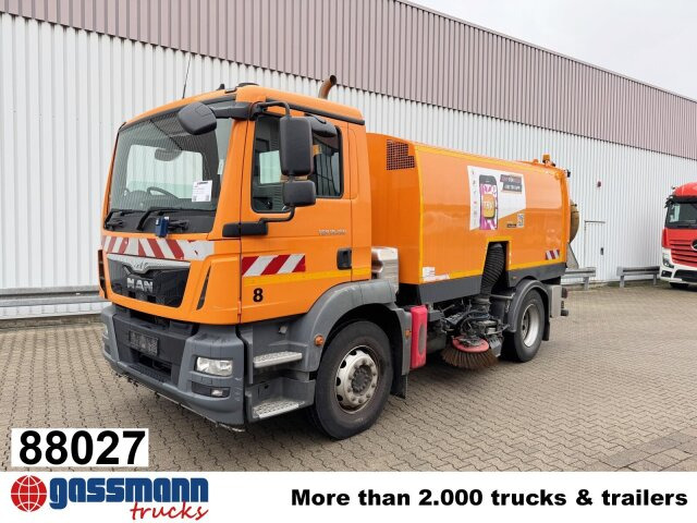 MAN TGM 18.250 4X2 BB, Kehrmaschine Brock SL200/2 - Zametacie vozidlo: obrázok 1 MAN TGM 18.250 4X2 BB, Kehrmaschine Brock SL200/2 - Zametacie vozidlo: obrázok 1