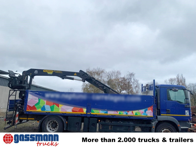 MAN TGM 18.290 4x2 BL, Heckkran Palfinger PK12001L, - Valníkový/ Plošinový nákladný automobil, Auto s hydraulickou rukou: obrázok 3 MAN TGM 18.290 4x2 BL, Heckkran Palfinger PK12001L, - Valníkový/ Plošinový nákladný automobil, Auto s hydraulickou rukou: obrázok 3