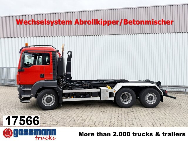 MAN TGS 26.480 6x4H-4 BL, Multilift Abroller - Hákový nosič kontajnerov: obrázok 1 MAN TGS 26.480 6x4H-4 BL, Multilift Abroller - Hákový nosič kontajnerov: obrázok 1