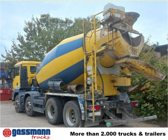 MAN TGS 32.420 8x4 BB, Betonmischer Stetter ca. 9m³ - Domiešavač: obrázok 5 MAN TGS 32.420 8x4 BB, Betonmischer Stetter ca. 9m³ - Domiešavač: obrázok 5