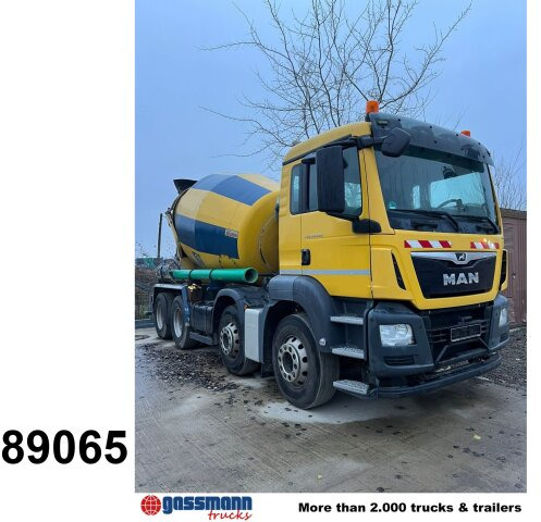 MAN TGS 32.420 8x4 BB, Betonmischer Stetter ca. 9m³ - Domiešavač: obrázok 1 MAN TGS 32.420 8x4 BB, Betonmischer Stetter ca. 9m³ - Domiešavač: obrázok 1