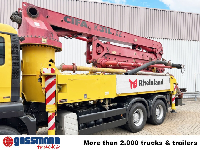 MAN TGS 33.440 6X4 BB, Betonpumpe CIFA K31L XZ, 31m - Autočerpadlo: obrázok 3 MAN TGS 33.440 6X4 BB, Betonpumpe CIFA K31L XZ, 31m - Autočerpadlo: obrázok 3
