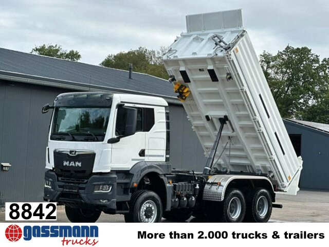 MAN TGS 33.480 6x6 BB CH, Hohe Bauart, Nebenantrieb - Sklápač: obrázok 1 MAN TGS 33.480 6x6 BB CH, Hohe Bauart, Nebenantrieb - Sklápač: obrázok 1