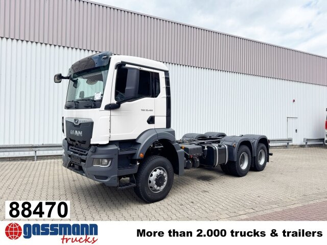MAN TGS 33.480 6x6 BB CH, Hohe Bauart, Nebenantrieb - Podvozek s kabinou: obrázok 1 MAN TGS 33.480 6x6 BB CH, Hohe Bauart, Nebenantrieb - Podvozek s kabinou: obrázok 1