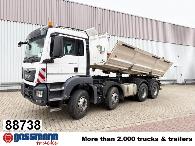 MAN TGS 35.460 8X4 BB, Meiller Bordmatik, Rollplane, - Sklápač: obrázok 1 MAN TGS 35.460 8X4 BB, Meiller Bordmatik, Rollplane, - Sklápač: obrázok 1