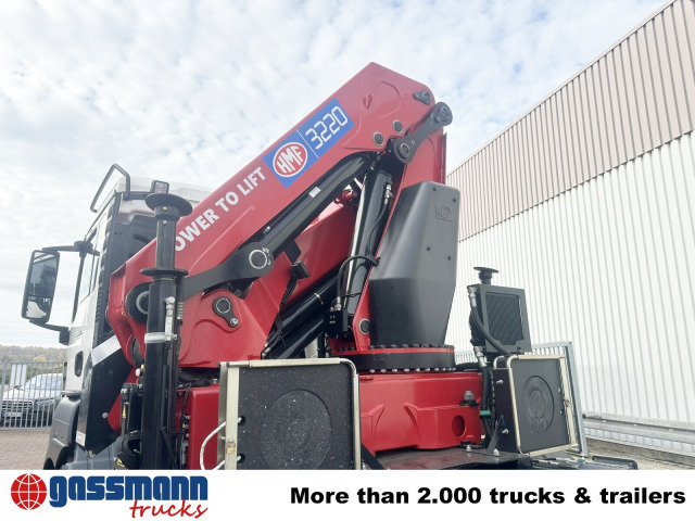 MAN TGS 35.480 8X4 BL, Intarder, Kran HMF 3220-K6, - Hákový nosič kontajnerov, Auto s hydraulickou rukou: obrázok 2 MAN TGS 35.480 8X4 BL, Intarder, Kran HMF 3220-K6, - Hákový nosič kontajnerov, Auto s hydraulickou rukou: obrázok 2