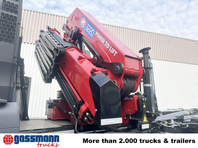 MAN TGS 35.480 8X4 BL, Intarder, Kran HMF 3220-K6, - Hákový nosič kontajnerov, Auto s hydraulickou rukou: obrázok 3 MAN TGS 35.480 8X4 BL, Intarder, Kran HMF 3220-K6, - Hákový nosič kontajnerov, Auto s hydraulickou rukou: obrázok 3