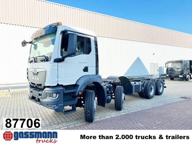 MAN TGS 35.480 8x6H BL CH, HydroDrive, Navi, - Podvozek s kabinou: obrázok 1 MAN TGS 35.480 8x6H BL CH, HydroDrive, Navi, - Podvozek s kabinou: obrázok 1