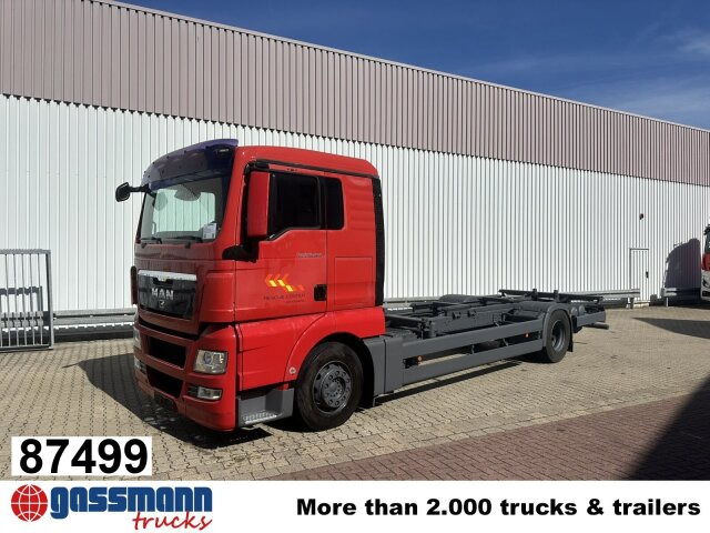 MAN TGX 18.360 4X2 LL, Fahrschule - Kontejnérový podvozek/ Výměnná nástavba: obrázok 1 MAN TGX 18.360 4X2 LL, Fahrschule - Kontejnérový podvozek/ Výměnná nástavba: obrázok 1