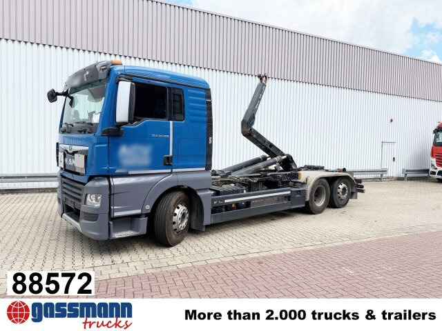 MAN TGX 26.580 6x2-4 BL, Intarder, Lenk-/Liftachse, - Hákový nosič kontajnerov: obrázok 1 MAN TGX 26.580 6x2-4 BL, Intarder, Lenk-/Liftachse, - Hákový nosič kontajnerov: obrázok 1
