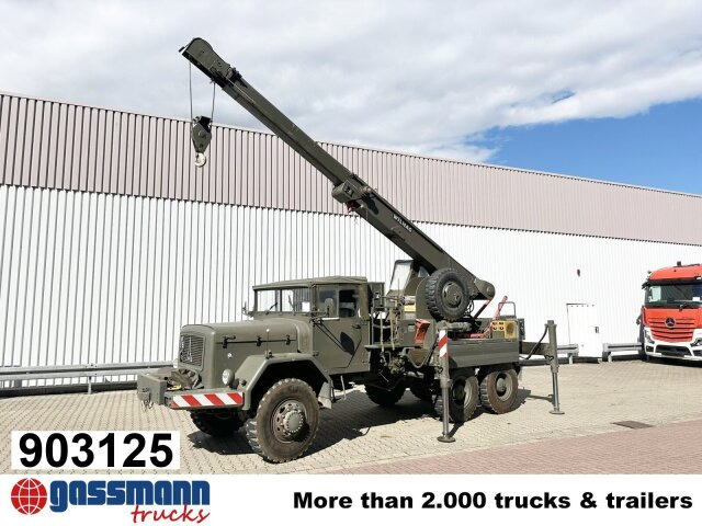 Magirus Deutz Jupiter 178D15A 6X6, Bundeswehr-Kran,Wilhag - Zametacie vozidlo: obrázok 1 Magirus Deutz Jupiter 178D15A 6X6, Bundeswehr-Kran,Wilhag - Zametacie vozidlo: obrázok 1