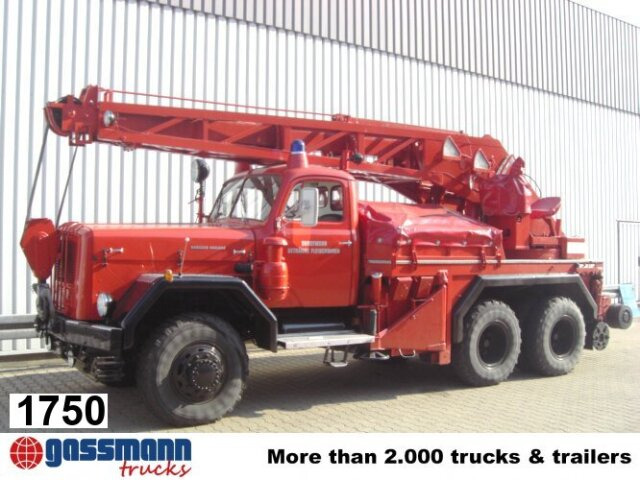 Magirus Deutz MAGIRUS URANUS 250D22 KW 16 Feuerwehr Kranwagen - Hasičské vozidlo, Auto s hydraulickou rukou: obrázok 1 Magirus Deutz MAGIRUS URANUS 250D22 KW 16 Feuerwehr Kranwagen - Hasičské vozidlo, Auto s hydraulickou rukou: obrázok 1