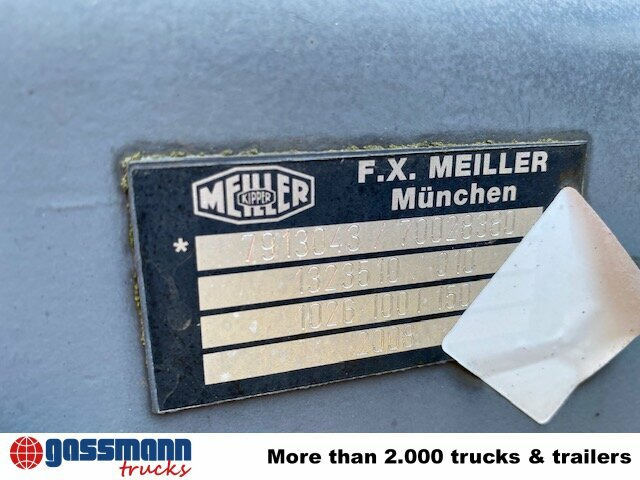 Meiller Hilfsrahmen 2-3-Achs-Dreiseitenkipper, VOLVO! - Sklápač: obrázok 5 Meiller Hilfsrahmen 2-3-Achs-Dreiseitenkipper, VOLVO! - Sklápač: obrázok 5