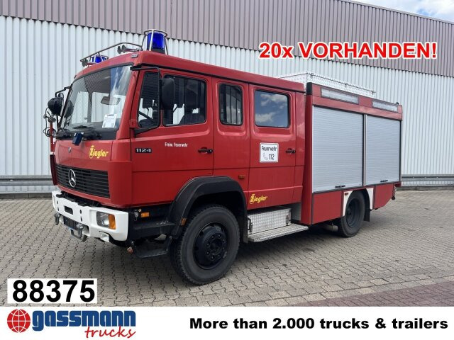 Mercedes-Benz 1124 AF 4x4 Doka, TLF 16/25, 2800l - Sanitka: obrázok 1 Mercedes-Benz 1124 AF 4x4 Doka, TLF 16/25, 2800l - Sanitka: obrázok 1