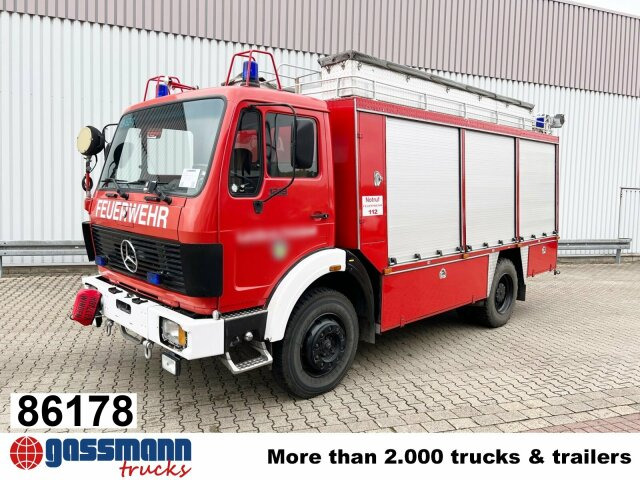 Mercedes-Benz 1219 AF 4x4, Rüstwagen, Seilwinde, - Hasičské vozidlo: obrázok 1 Mercedes-Benz 1219 AF 4x4, Rüstwagen, Seilwinde, - Hasičské vozidlo: obrázok 1