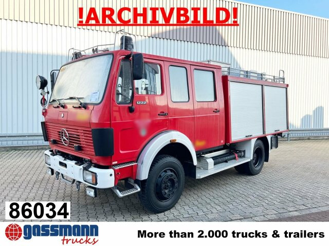 Mercedes-Benz 1222 AF 4x4 Doka, TLF 16/25 - Hasičské vozidlo: obrázok 1 Mercedes-Benz 1222 AF 4x4 Doka, TLF 16/25 - Hasičské vozidlo: obrázok 1