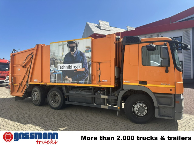 Auto na odvoz odpadu na prepravu odpad Mercedes-Benz Actros 2532/41 L 6x2, EEV, Lenkachse, Haller X2C: obrázok 9