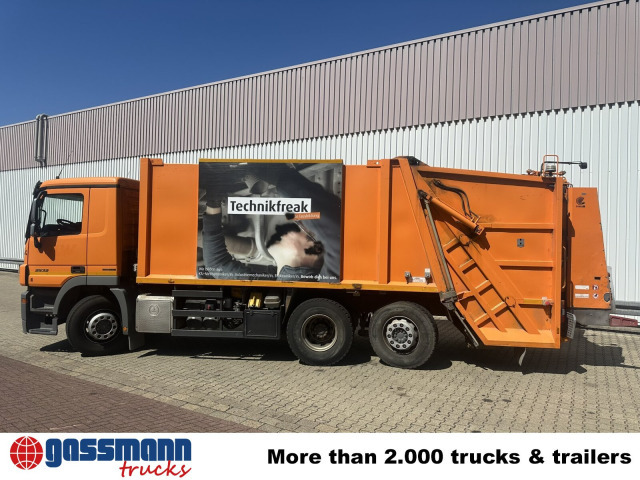 Auto na odvoz odpadu na prepravu odpad Mercedes-Benz Actros 2532/41 L 6x2, EEV, Lenkachse, Haller X2C: obrázok 12
