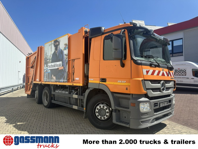 Auto na odvoz odpadu na prepravu odpad Mercedes-Benz Actros 2532/41 L 6x2, EEV, Lenkachse, Haller X2C: obrázok 8