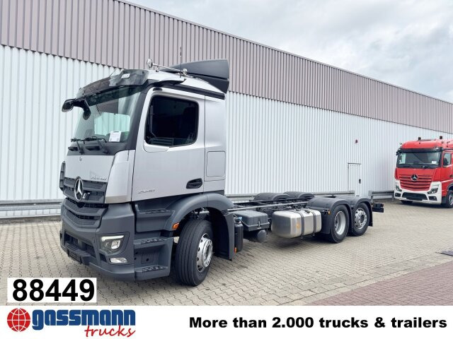 Mercedes-Benz Actros 2546 L 6x2, Retarder, Lenk-/Lift, LED, - Podvozek s kabinou: obrázok 1 Mercedes-Benz Actros 2546 L 6x2, Retarder, Lenk-/Lift, LED, - Podvozek s kabinou: obrázok 1