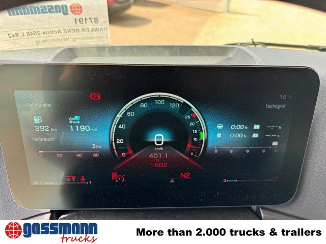 Mercedes-Benz Actros 2548 L 6x2, Retarder, Lenk-/Liftachse, - Hákový nosič kontajnerov: obrázok 5 Mercedes-Benz Actros 2548 L 6x2, Retarder, Lenk-/Liftachse, - Hákový nosič kontajnerov: obrázok 5