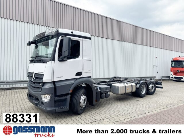 Mercedes-Benz Actros 2548 L 6x2, Retarder, Lenk-/Liftachse - Podvozek s kabinou: obrázok 1 Mercedes-Benz Actros 2548 L 6x2, Retarder, Lenk-/Liftachse - Podvozek s kabinou: obrázok 1