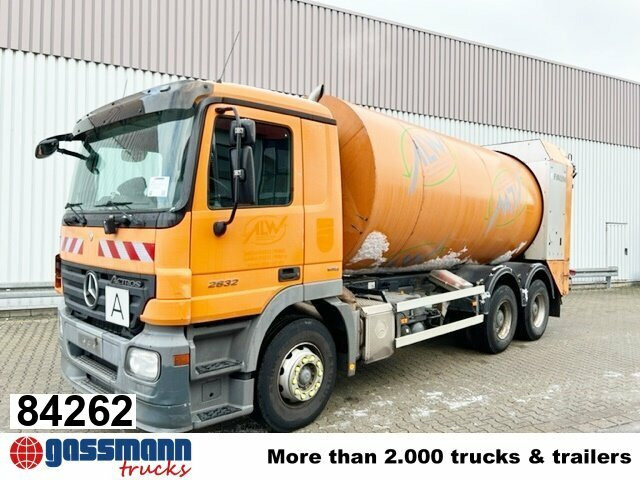 Mercedes-Benz Actros 2632/41 6x4, FAUN Rotopress 520, - Auto na odvoz odpadu: obrázok 1 Mercedes-Benz Actros 2632/41 6x4, FAUN Rotopress 520, - Auto na odvoz odpadu: obrázok 1