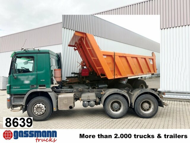 Mercedes-Benz Actros 2644/48 K 6x4, Stahlmulde ca. 14m³ - Podvozek s kabinou: obrázok 1 Mercedes-Benz Actros 2644/48 K 6x4, Stahlmulde ca. 14m³ - Podvozek s kabinou: obrázok 1